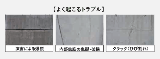 よく起こるトラブル